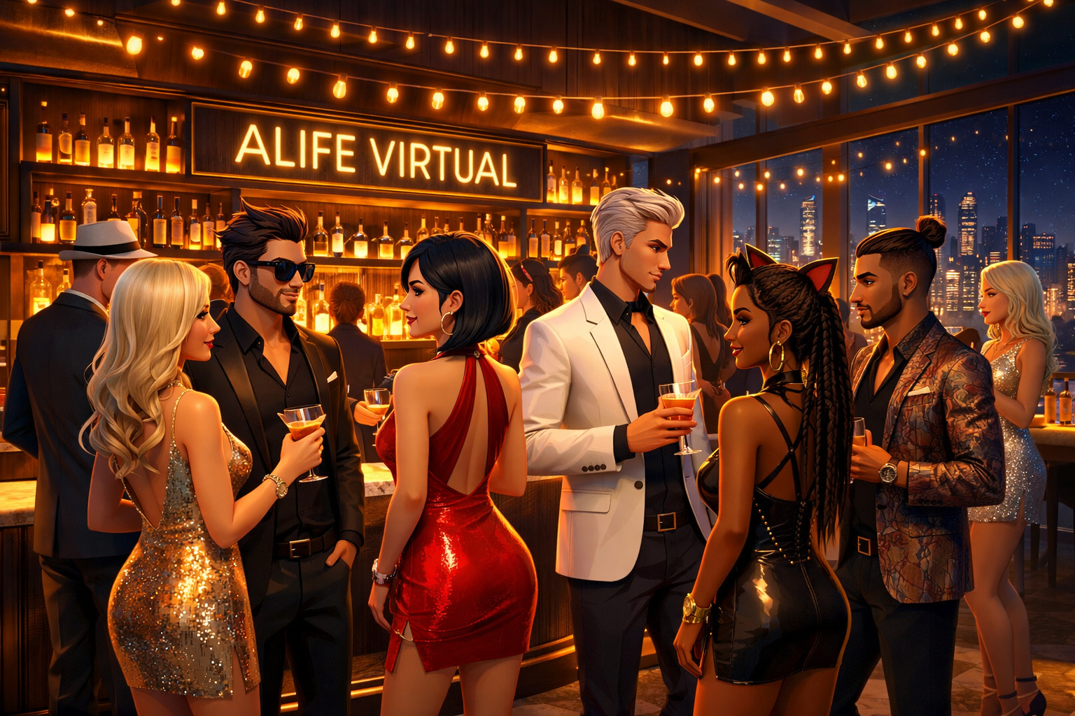 Sugar Baby lifestyle — upscale mixer in-world