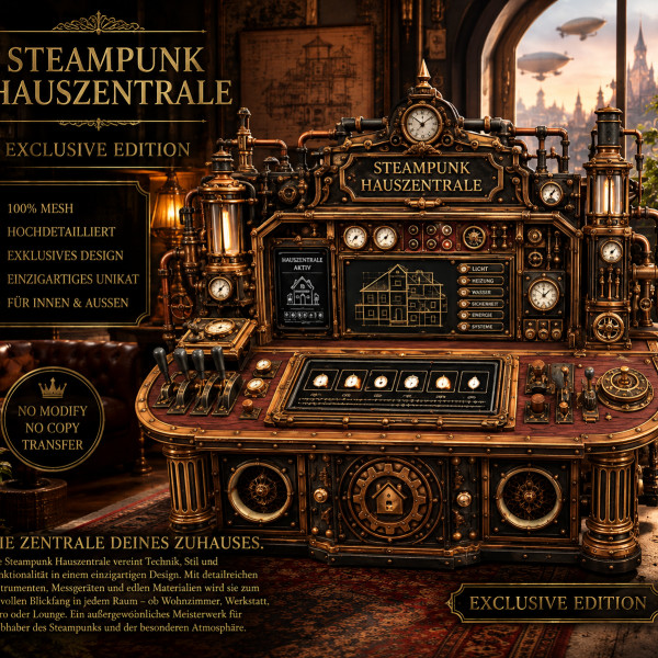 Steampunk Hauszentrale-Versandpaket V1