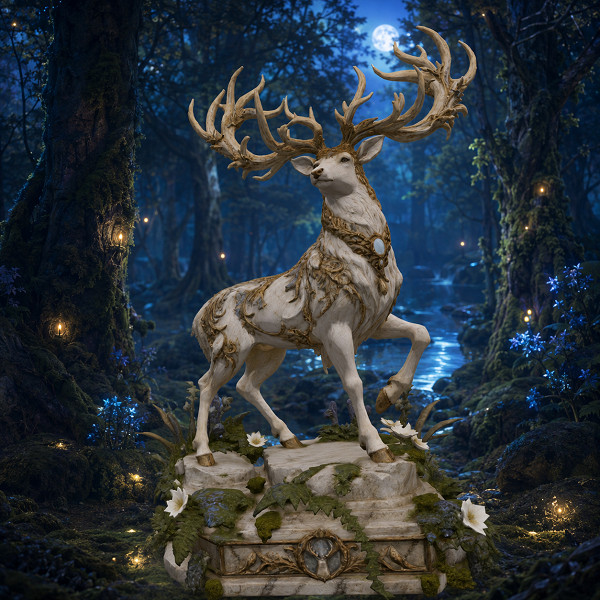 Mystischer Hirsch-Versandpaket V1