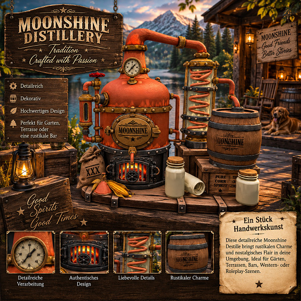 Moonshine-Destille-Versandpaket V1