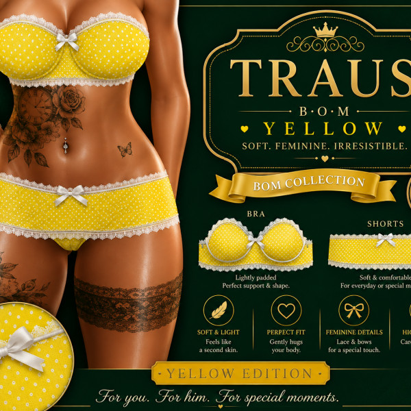 🎁💛 B•O•M COLLECTION – YELLOW EDITION | FREE GIFT 💛🎁