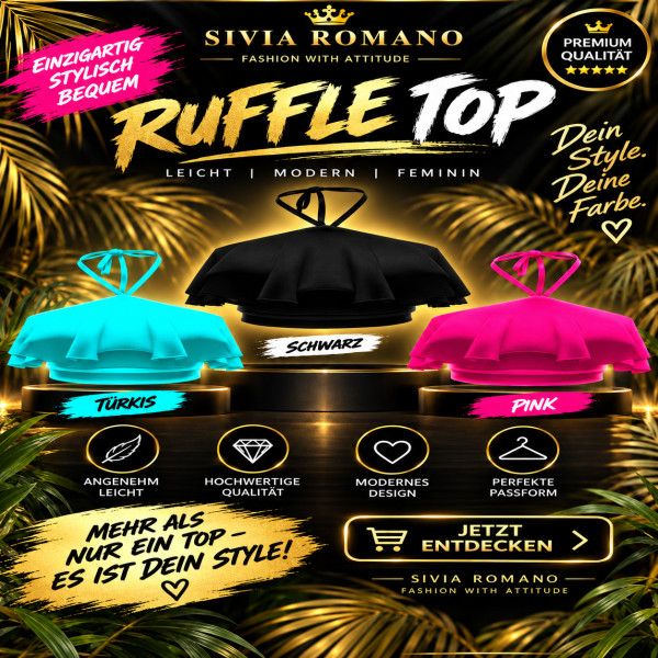 💖 MAYTREA – RUFFLE TOP | PACK 1 💖