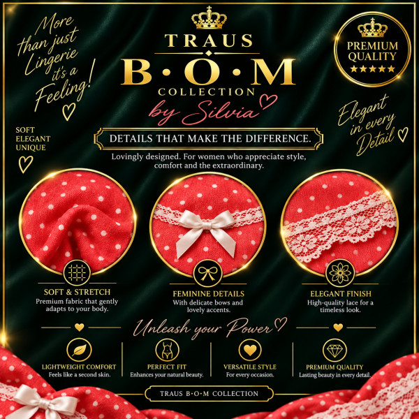 💕 TRAUS B·O·M Collection by Silvia –  Red Edition