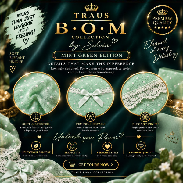 💚 B•O•M COLLECTION – MINT GREEN EDITION 💚