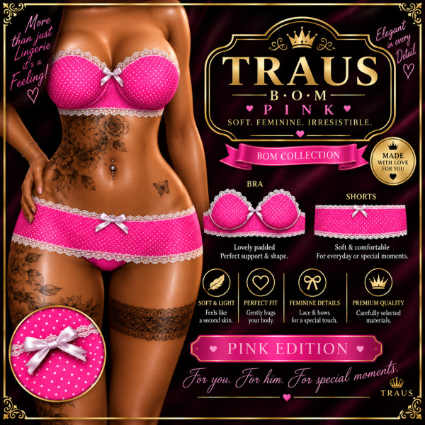 💗 TRAUS B·O·M – Pink Edition