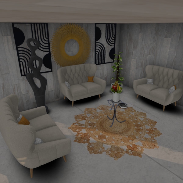 PCS_066_LIVING ROOM SET