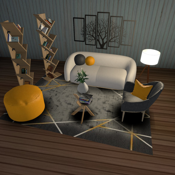 PCS_068_LIVING ROOM SET