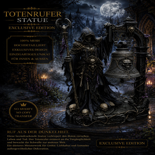 Skelettwaechter mit Totenglocke -Versandpaket V1