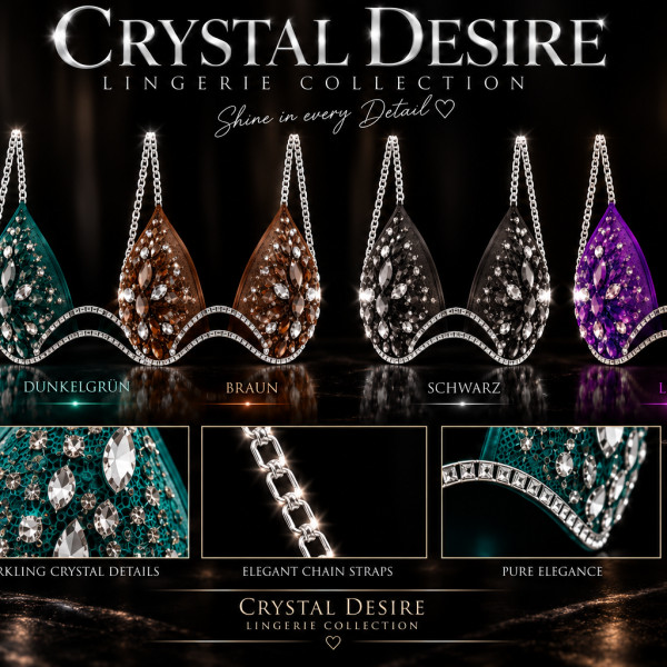 Crystal Desire – Crystal Bra Collection – Maitreya