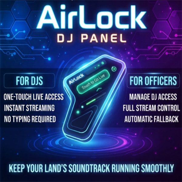 AirLock DJ Panel edit perm