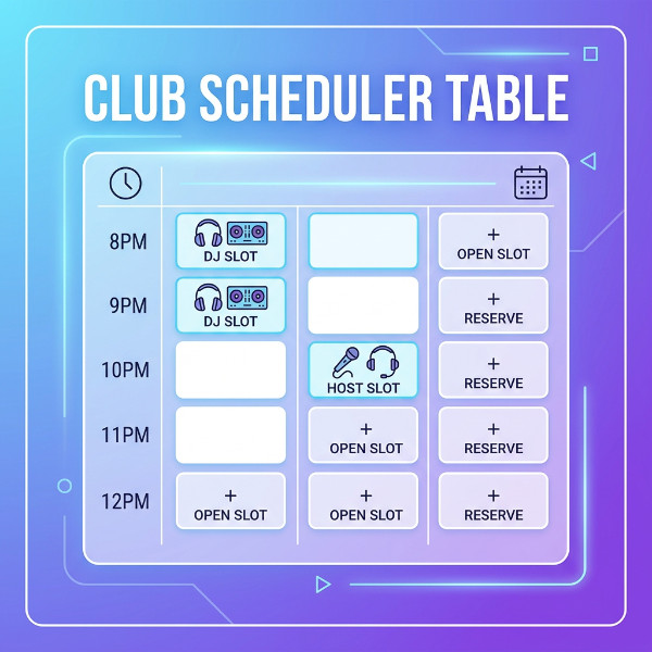 Scheduler table 2027 package