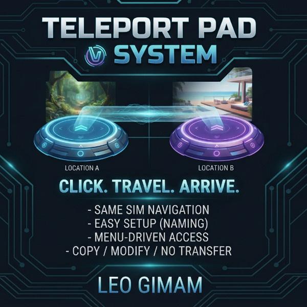 Teleporter  Pad System