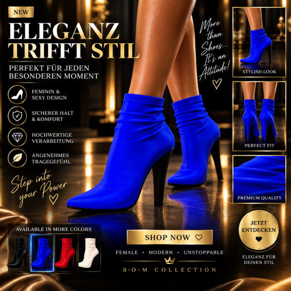 💙 Collection – Blue Elegance Heels