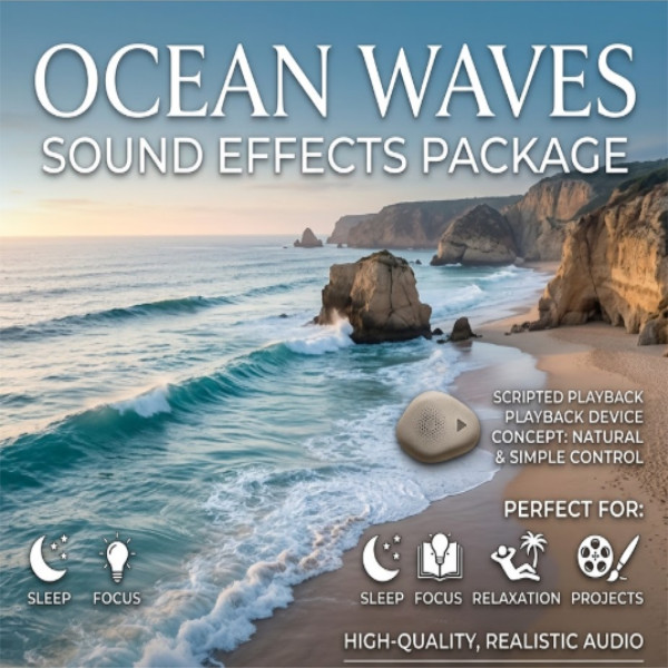 Ocean Sound effects no copy