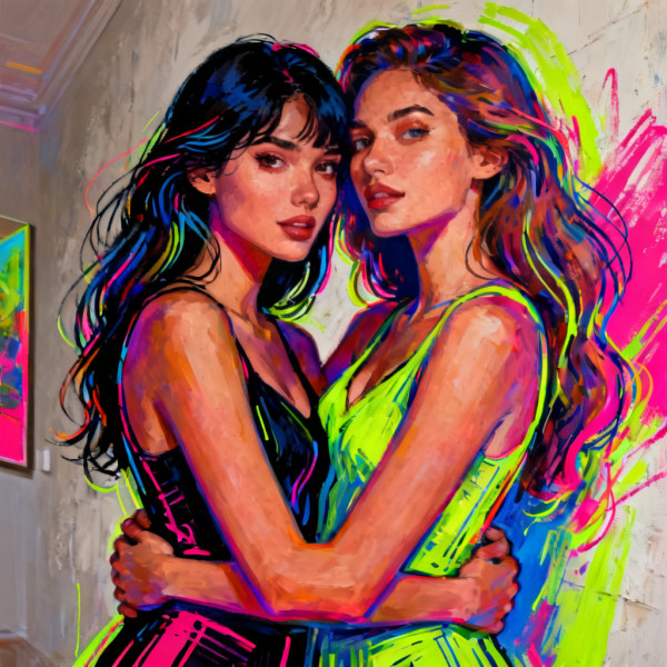 Women paint 1