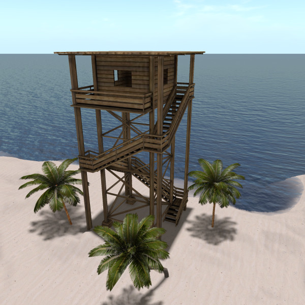 PCS_041_WOODEN WATCH TOWER