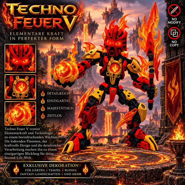 Techno FeuerV1-Versandpaket V1