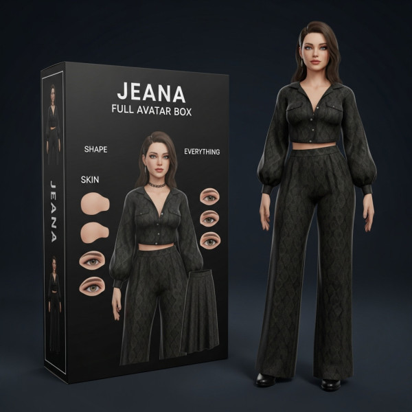 Jeana Full Avatar Box