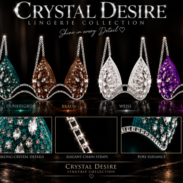Crystal Desire – Crystal Bra Collection – Maitreya