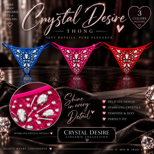 Crystal Desire – Crystal Thong – Maitreya