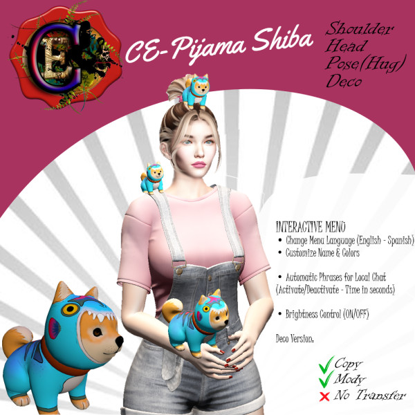 CE-Pijama Shiba
