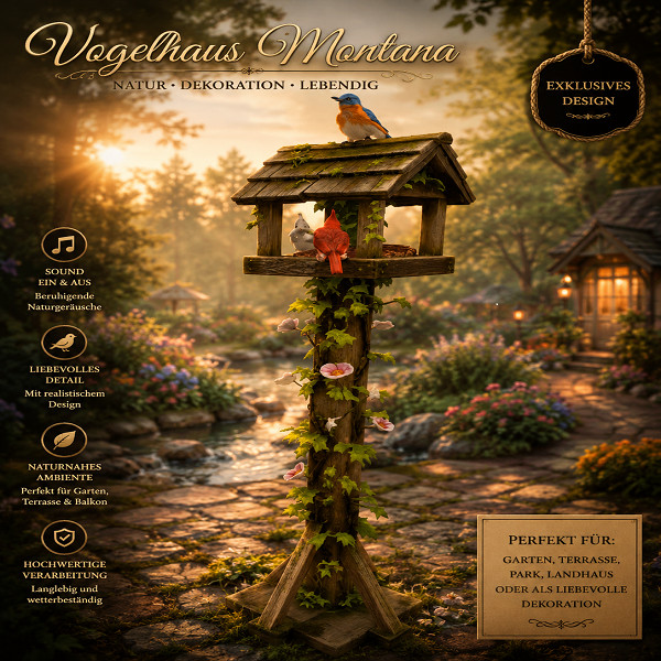 Vogelhaus Montana-Versandpaket V1
