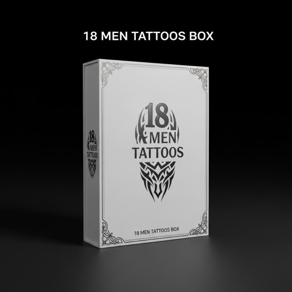 18 Men Tattoos Box