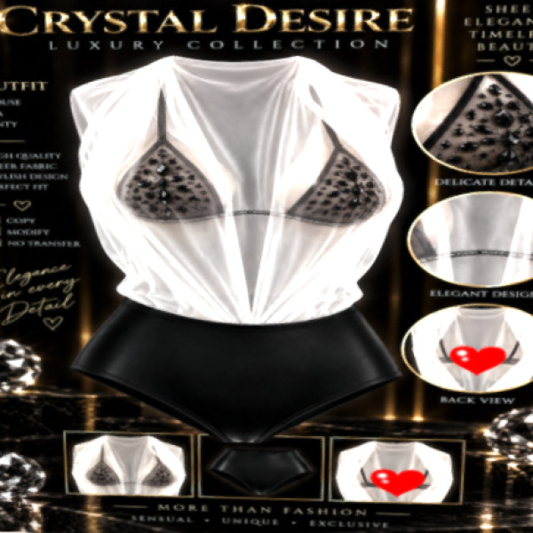 Crystal Desire  Black