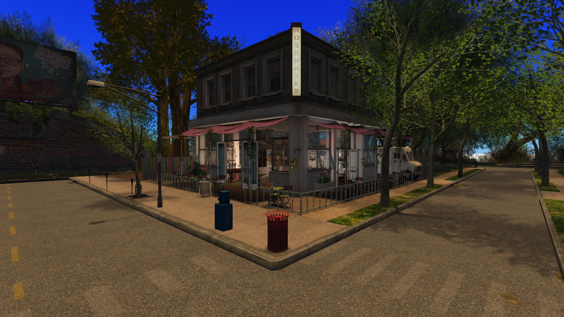 Town Scene 3 | Alife Virtual World