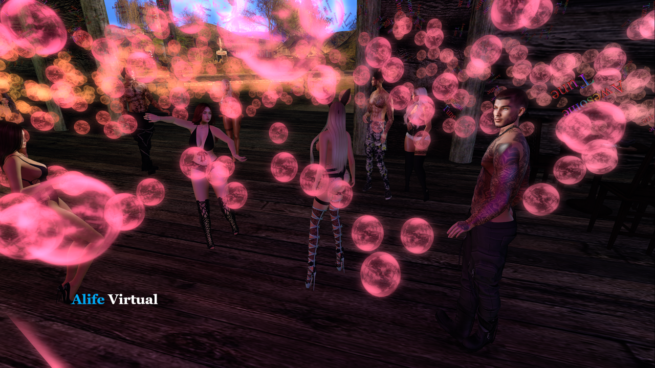 Live dance party in Alife Virtual