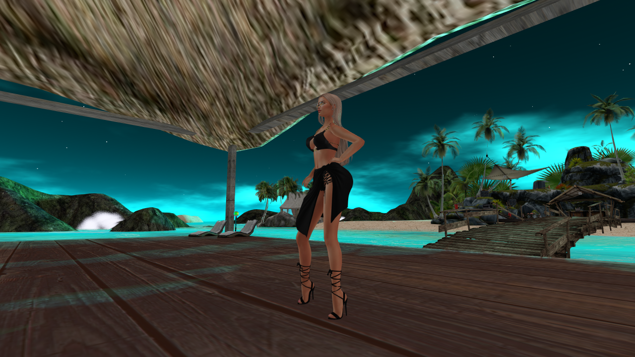 Beach and swimsuit contest in Alife Virtual
