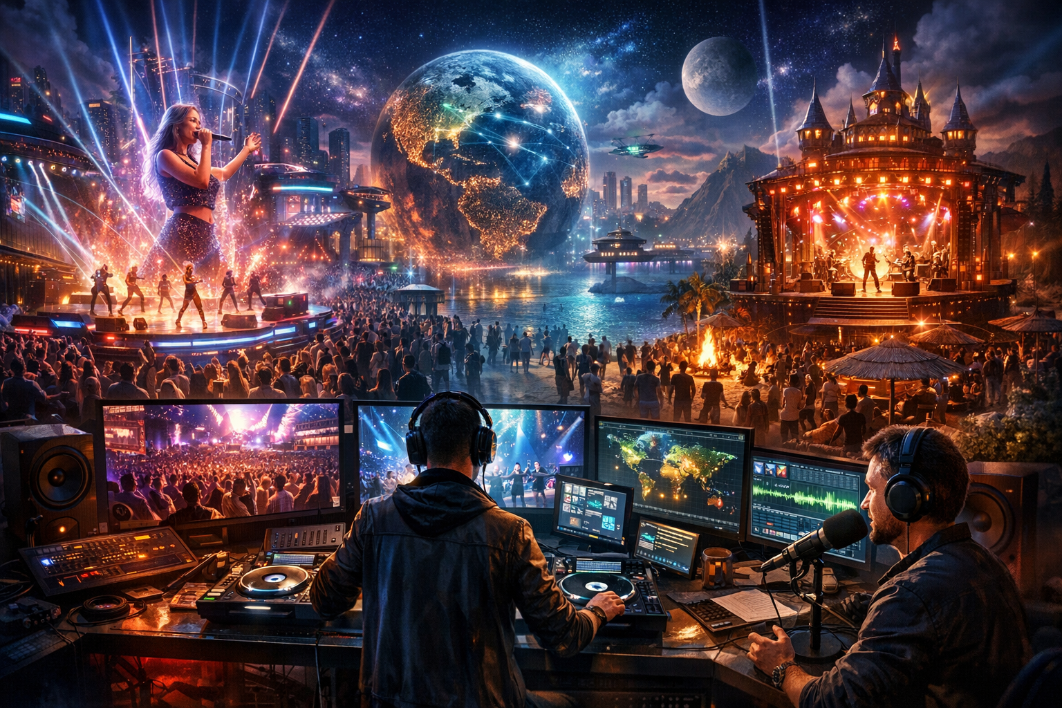 Virtual Music: How DJs and Bands Perform in the Metaverse in Alife Virtual