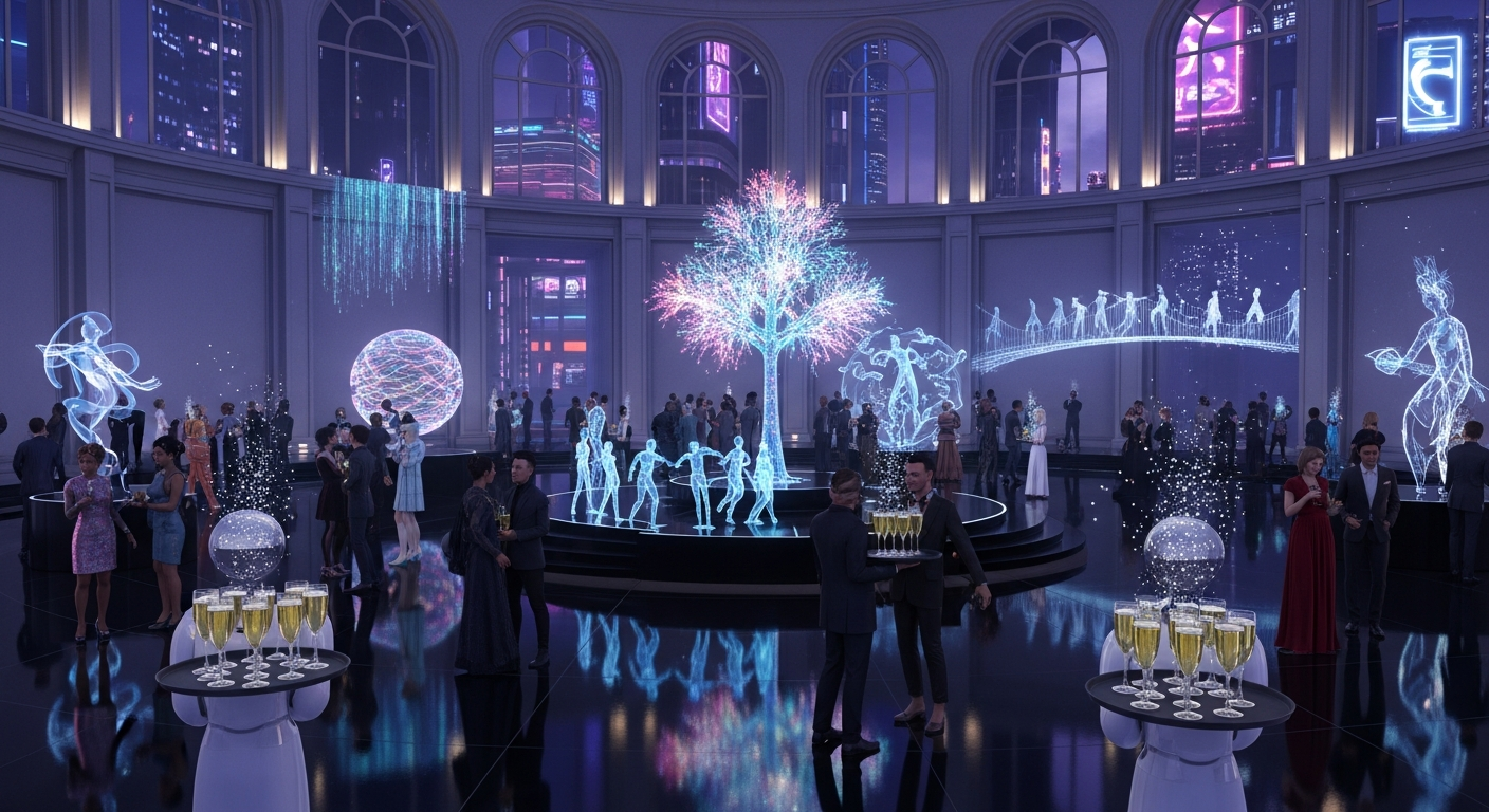 Virtual Art Gallery Opening in Alife Virtual