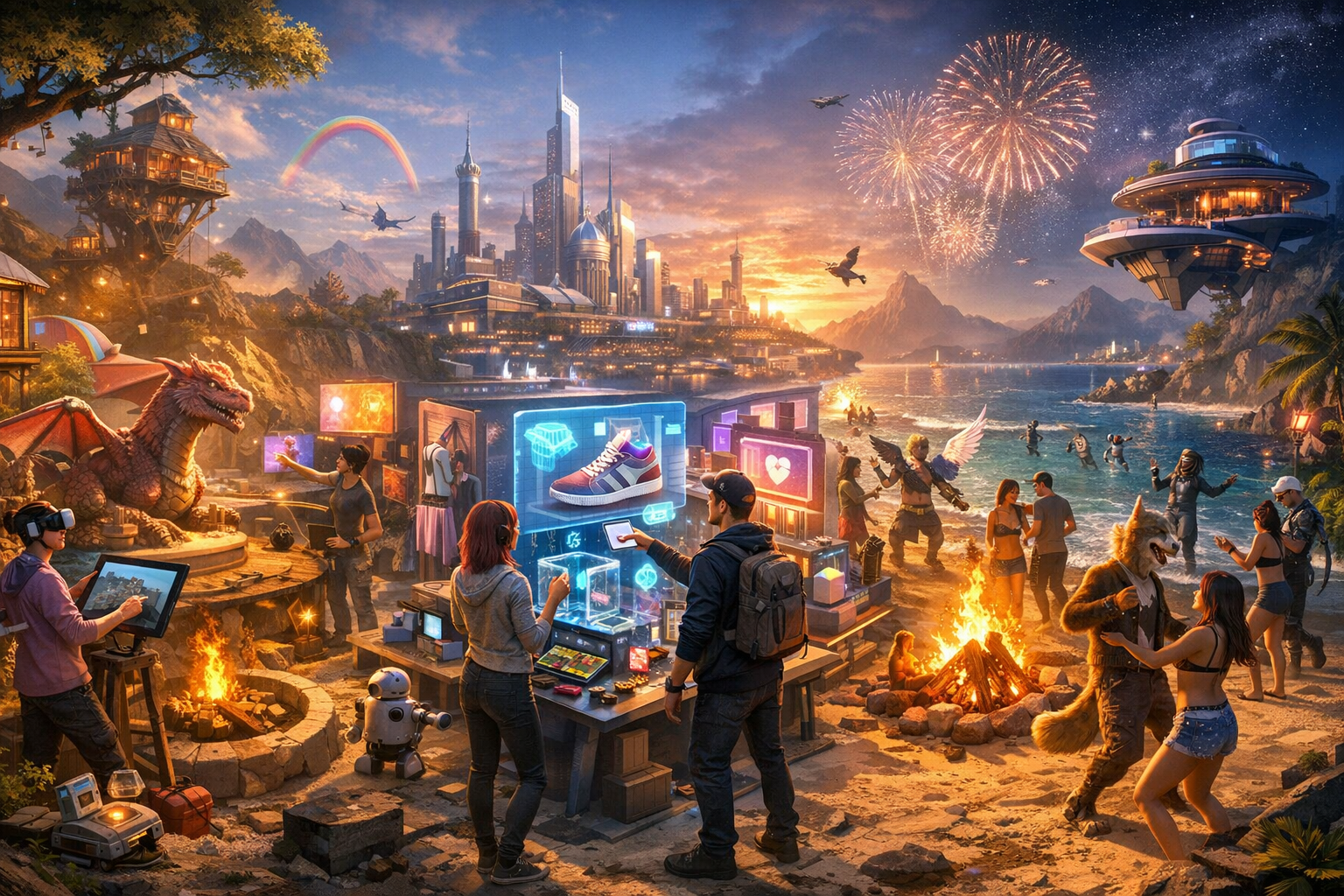 Virtual World vs MMO: Key Differences Explained in Alife Virtual