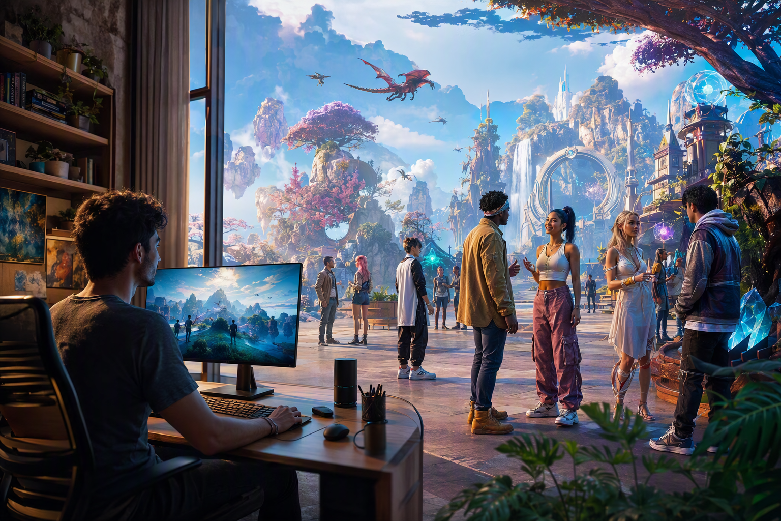 Virtual Reality Without the Headset: Desktop VR Worlds in 2026 in Alife Virtual