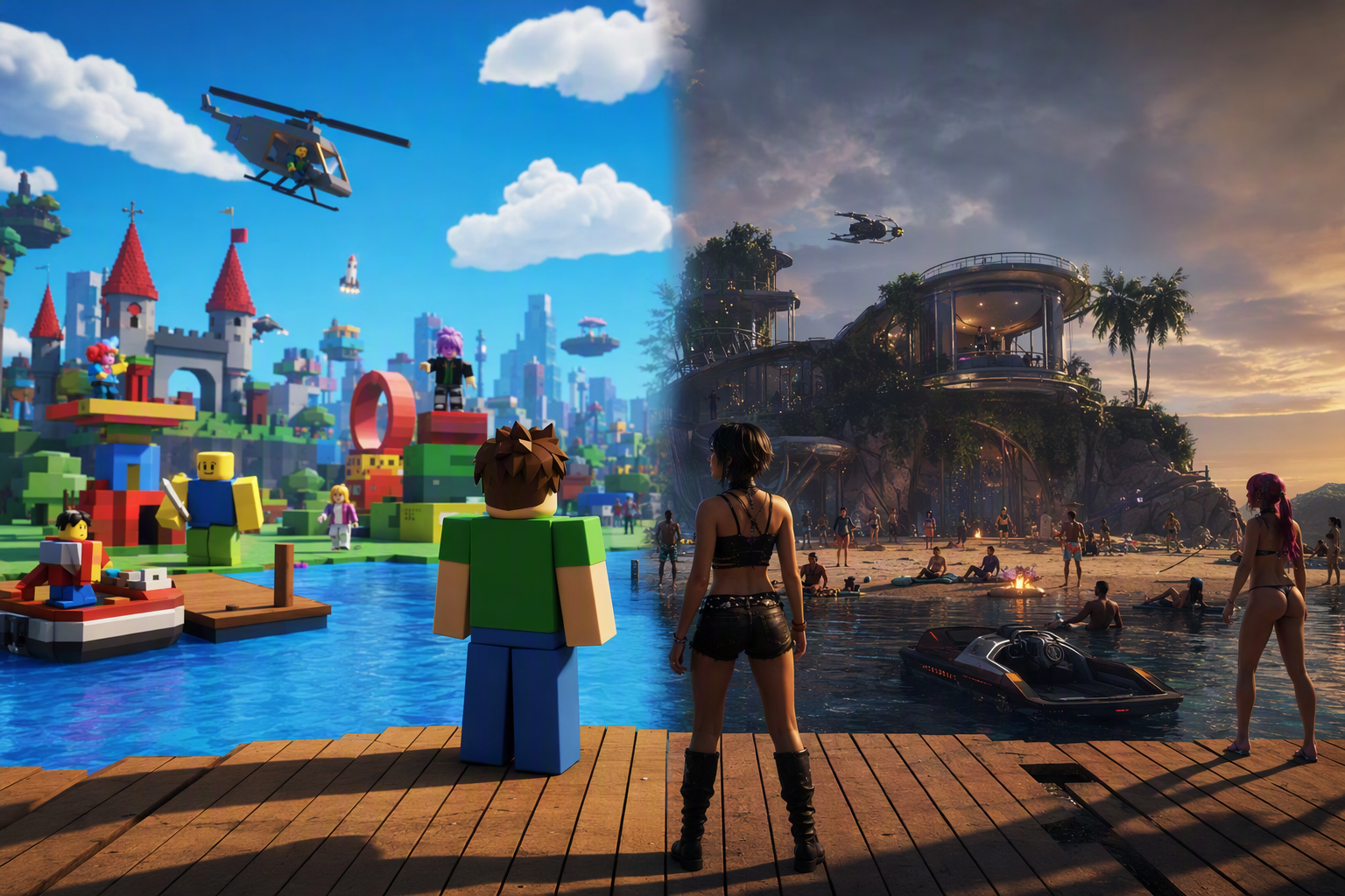 Virtual World for Kids vs Adults: Why Age Matters in 3D Worlds in Alife Virtual
