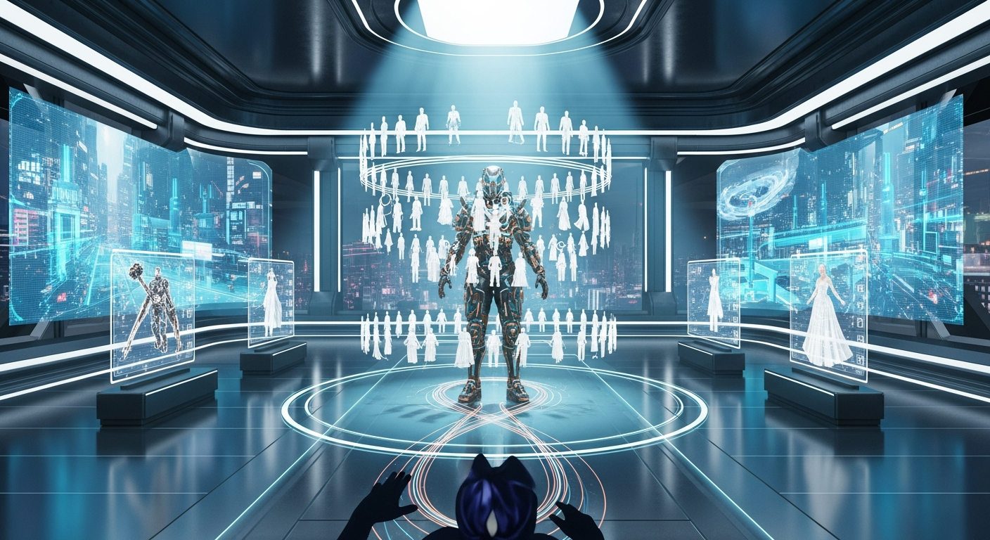 Avatar Customisation Studio in Alife Virtual