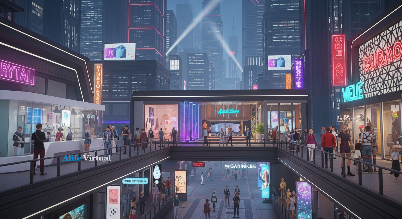 Can You Live in a Virtual World Like You Do in The Sims? in Alife Virtual