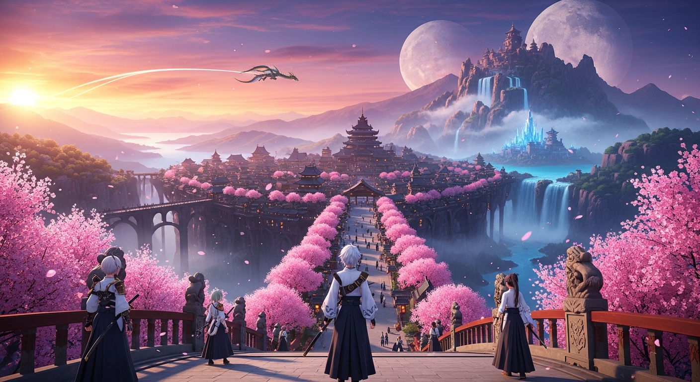 Anime Fantasy World in Alife Virtual