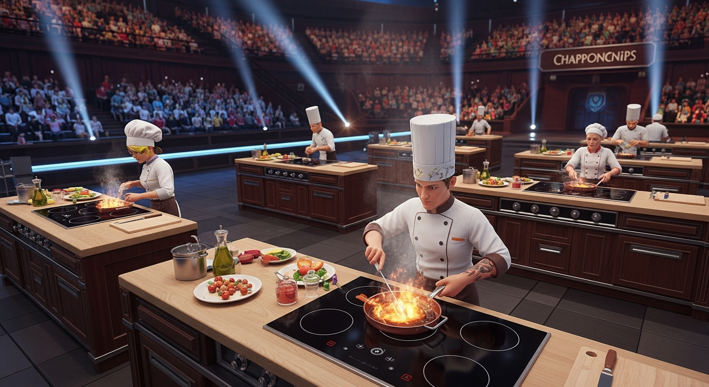 Virtual Cooking Championship in Alife Virtual
