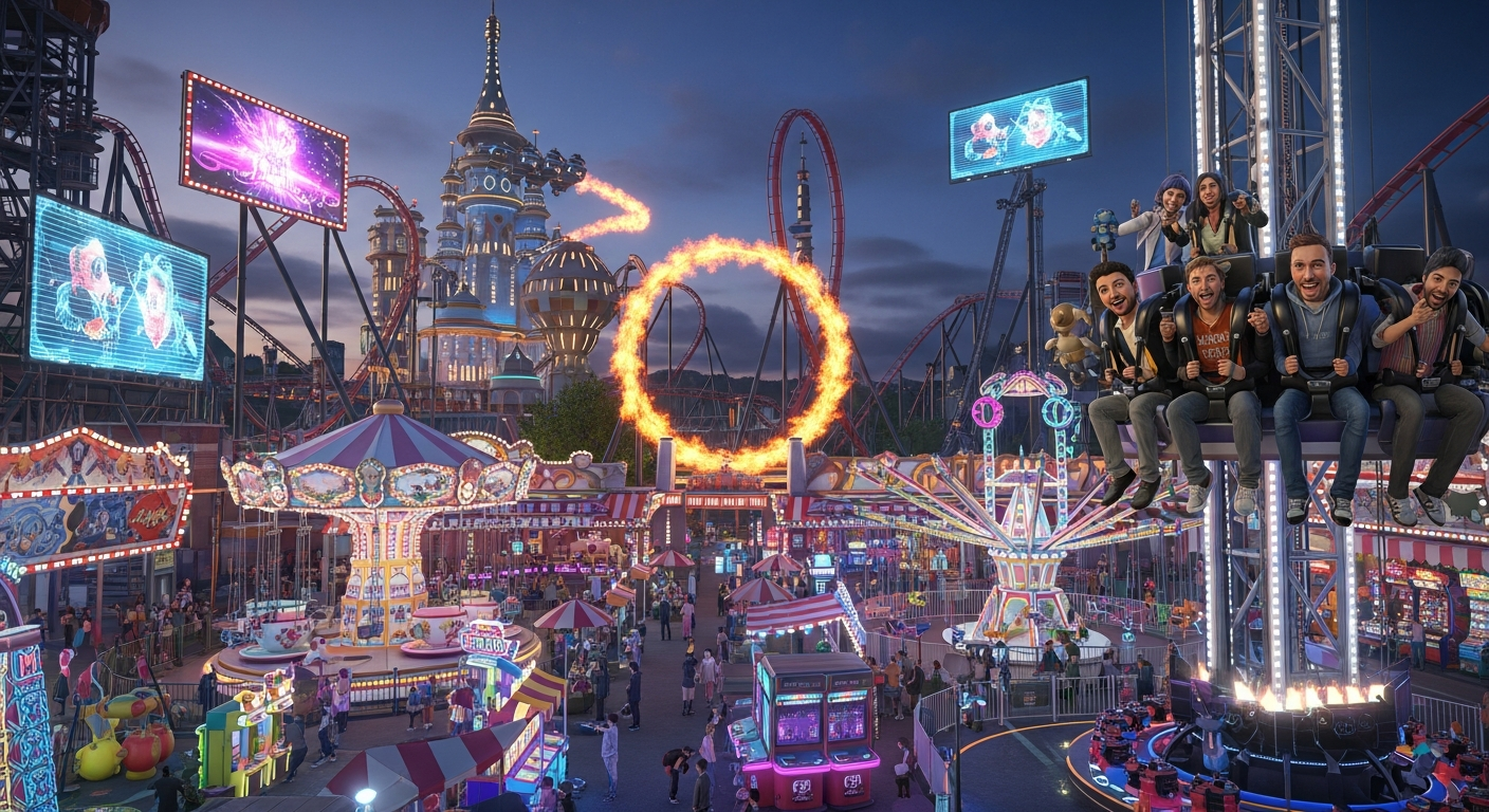 Carnival Amusement Park in Alife Virtual