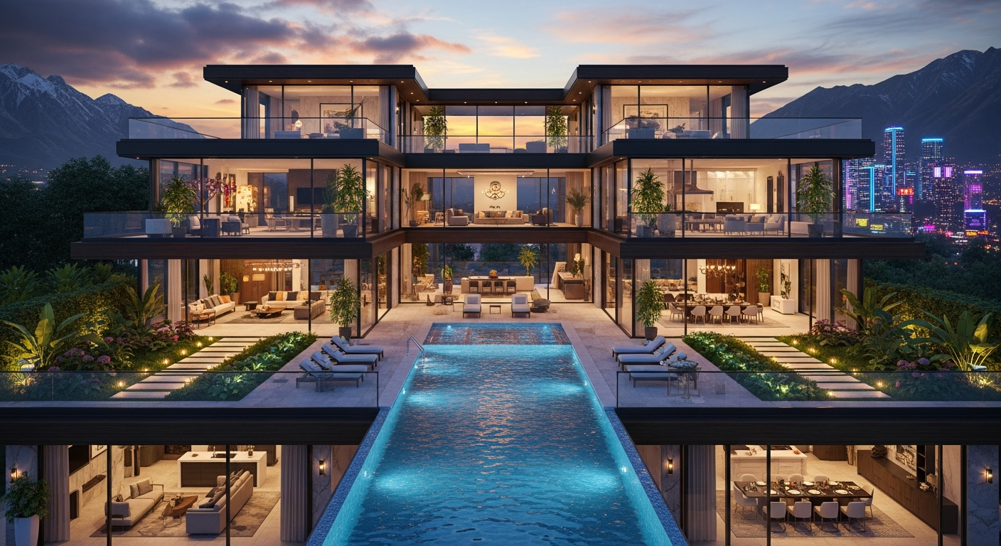 Luxury Virtual Mansion Estate in Alife Virtual