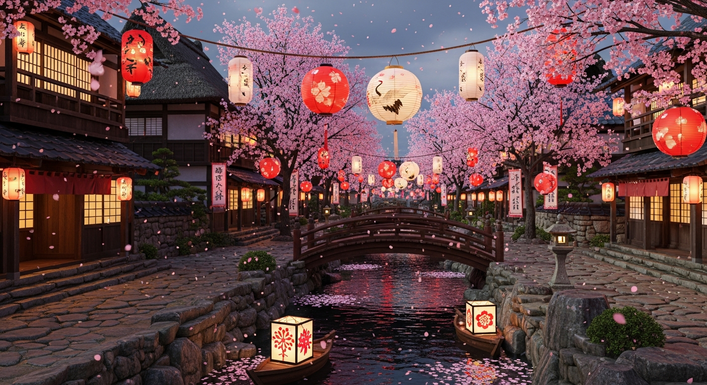 Japanese Sakura Festival in Alife Virtual