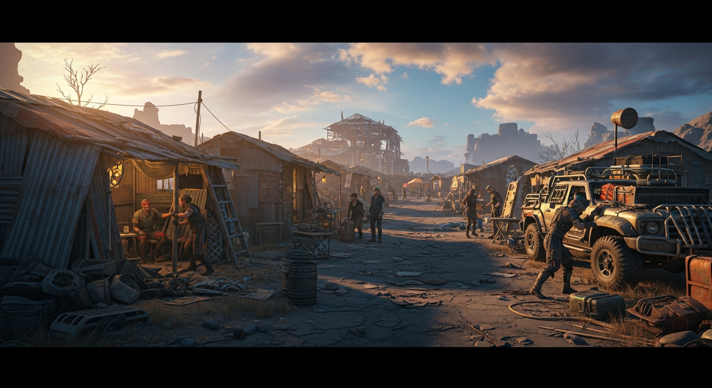 Post-Apocalyptic Survivor World in Alife Virtual