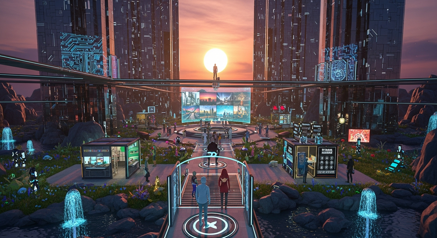 Sci-Fi World Building: From Small Outposts to Galatic Hubs in Alife Virtual