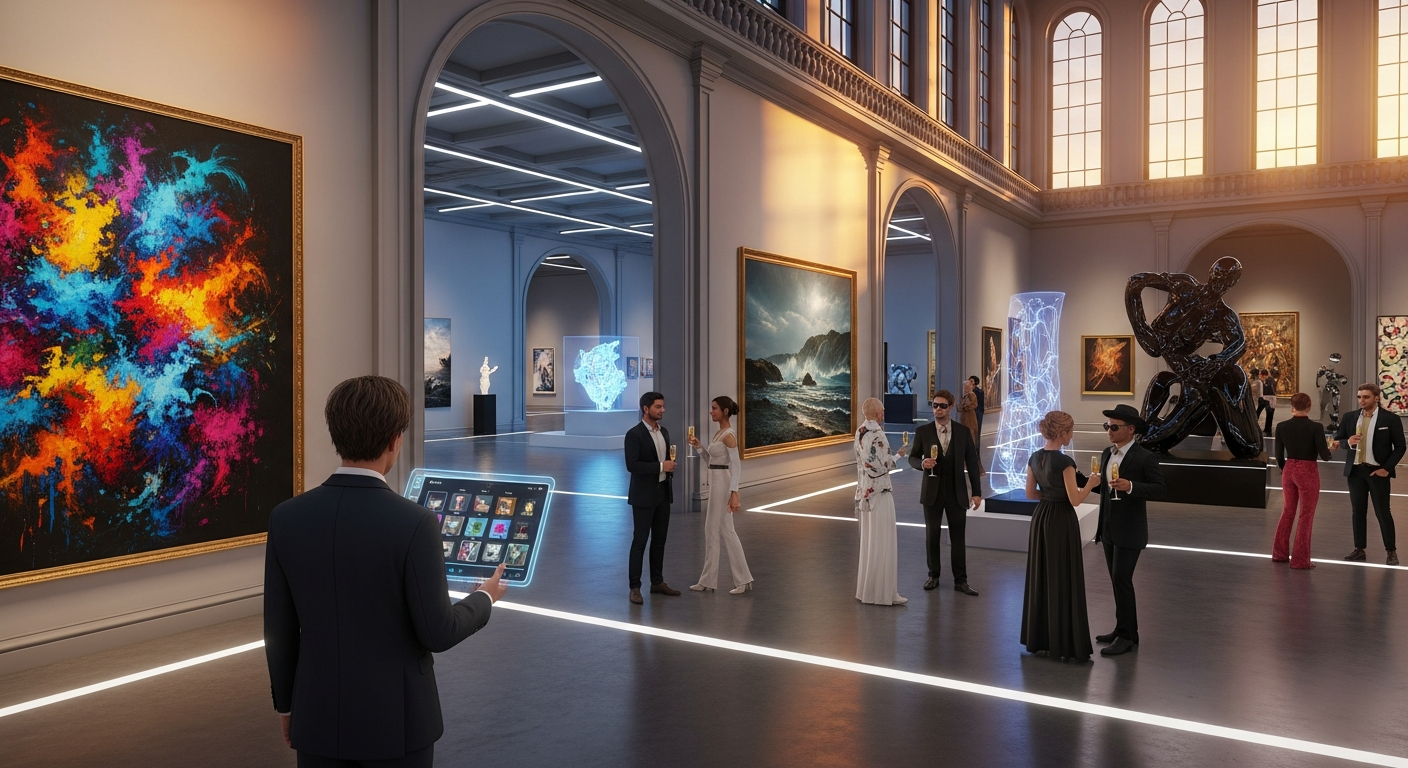 Virtual Art Galleries: Showcasing Digital Masterpieces in Alife Virtual