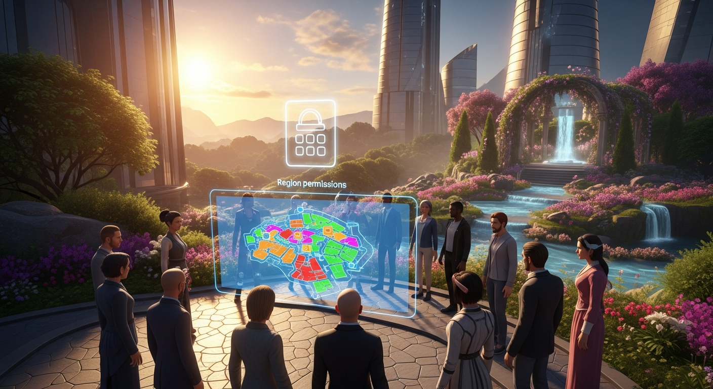 Privacy and Control: Your Island, Your Rules in Alife Virtual