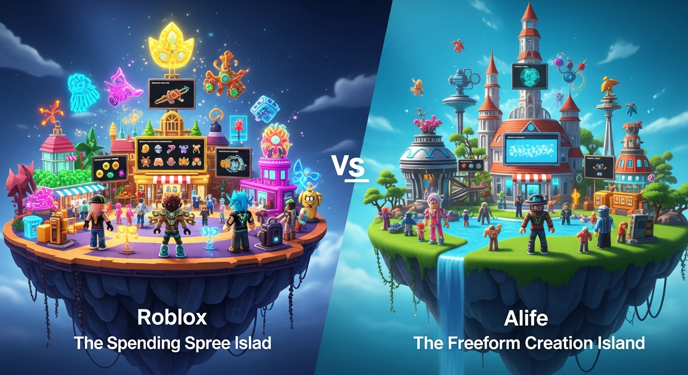 Stop Buying Robux: Get Everything Free in This Virtual World in Alife Virtual