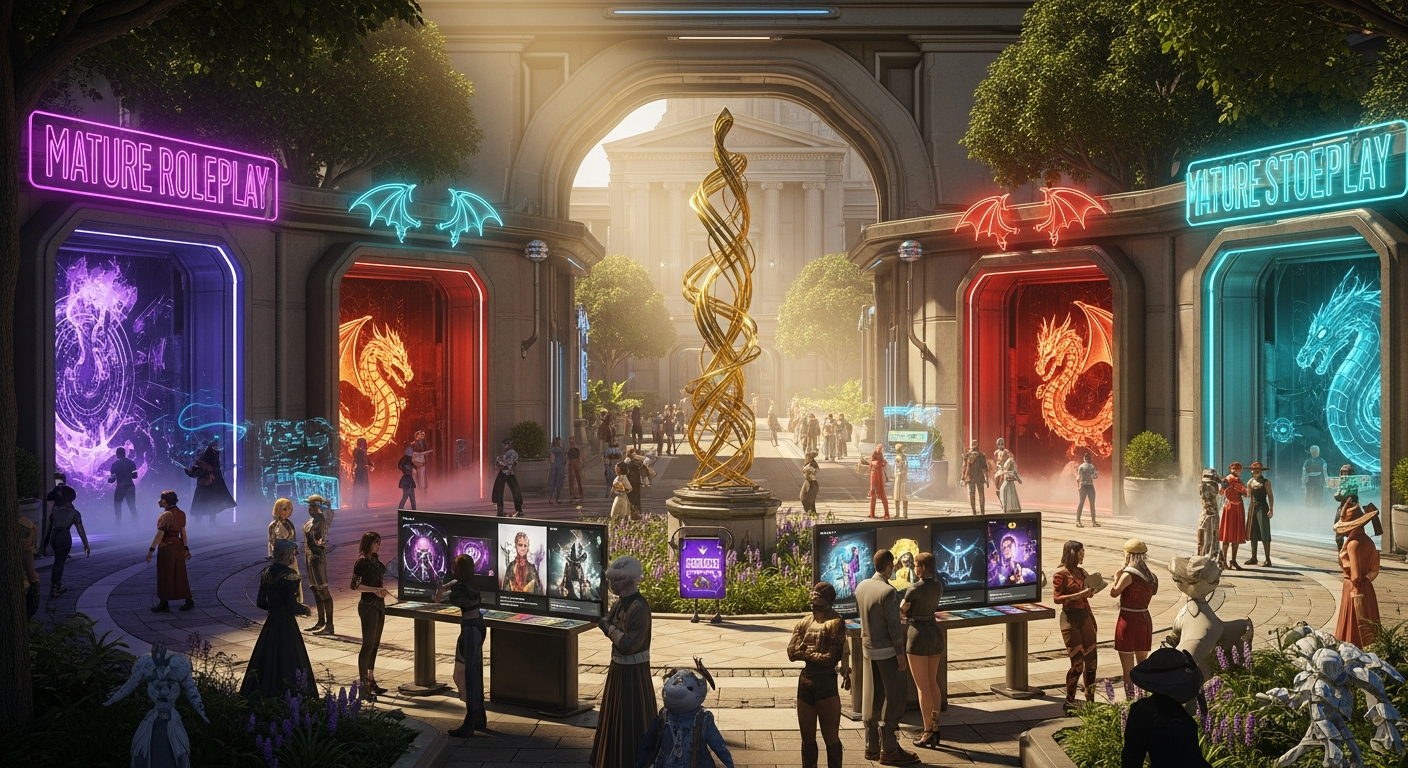 Adult Roleplay Virtual Worlds: Beyond Roblox Restrictions in Alife Virtual