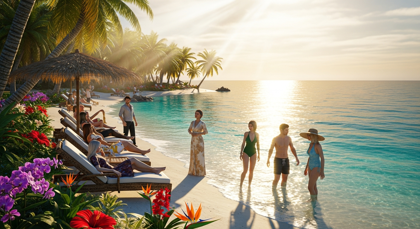 Tropical Beach Paradise in Alife Virtual